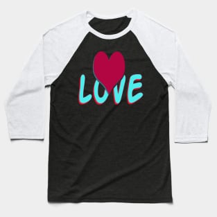 free heart to love unisex Baseball T-Shirt